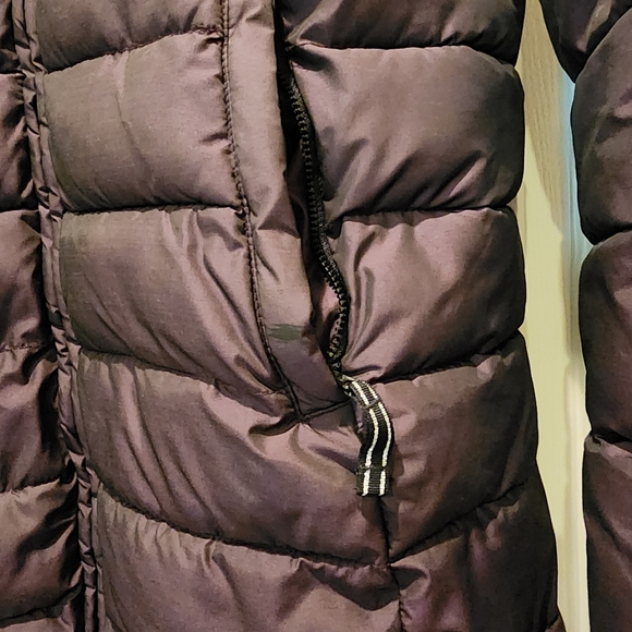 All In Motion Girls Hooded Purple Puffer Jacket Size XL 14/16 - Picture 4 of 16